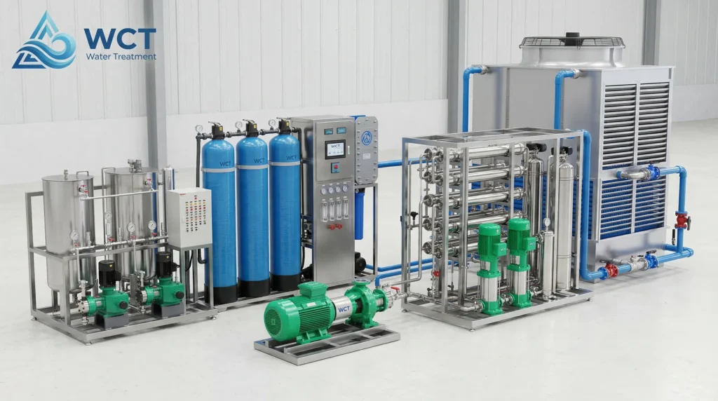 معالجة مياه أبراج التبريد