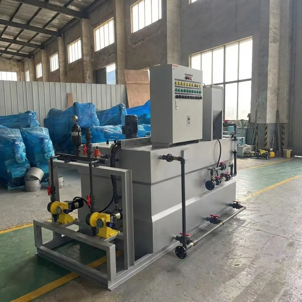 نظام جرعة الكيميائيات لمعالجة المياه (1)