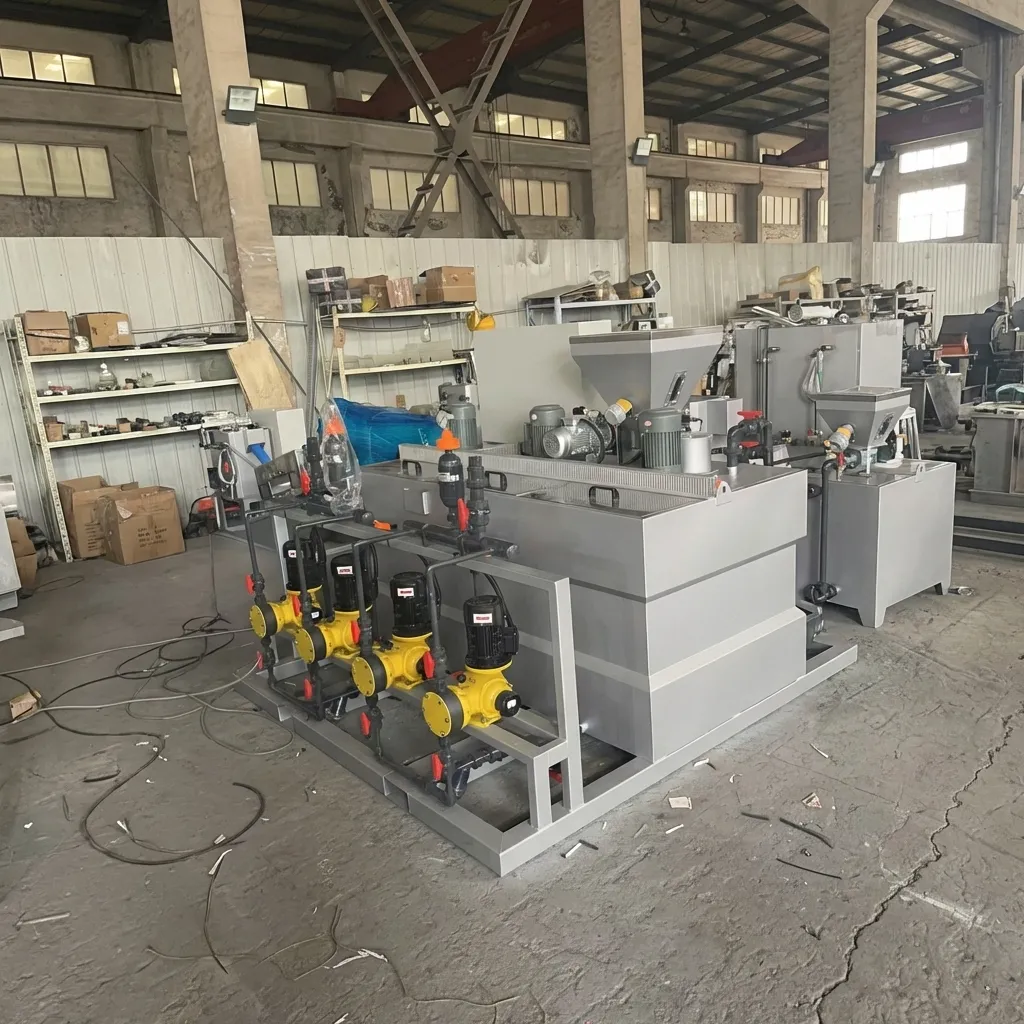 نظام جرعة الكيميائيات لمعالجة المياه (3)